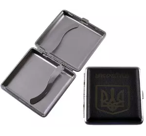 Портсигар на 20 сигарет Герб України HL-156-1