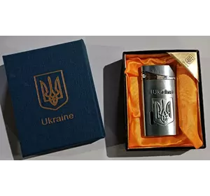 Запальничка в подарунковій упаковці Герб України ???????? (Гостре полум'я) HL-325-1-1