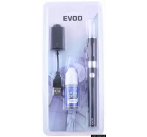 Электронная сигарета EVOD MT3, 650 mAh (блистерная упаковка+жидкость) №609-49 black
