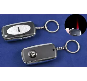 Запальничка-брелок ключ від авто Audi (Турбо полум'я) №4125-5