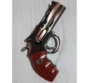Запальничка газова пістолет револьвер (Турбо полум'я ????, ліхтарик ????) D394