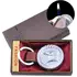Запальничка-брелок в подарунковій коробці Орел (Звичайне полум'я) XT-55 Silver