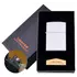 Електроімпульсна запальничка в подарунковій коробці LIGHTER (USB) HL-137 White