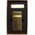 Газова запальничка в подарунковій коробці ???? (Гостре полум'я ????) HL-489-1 Gold
