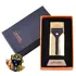 Запальничка в подарунковій коробці Lighter (Подвійна блискавка) HL-50 Gold