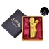 Запальничка в подарунковій коробці Дівчина на Мікрофоні (Турбо полум'я) XT-61 Gold