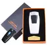 Електроімпульсна запальничка в подарунковій коробці Україна №HL-105 White