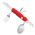 Складаний туристичний ніж, ложка, вилка, штопор, відкривалка (120шт/ящ) №706ALL