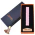 USB запальничка в подарунковій упаковці Lighter (Спіраль розжарювання) HL-47 Pink